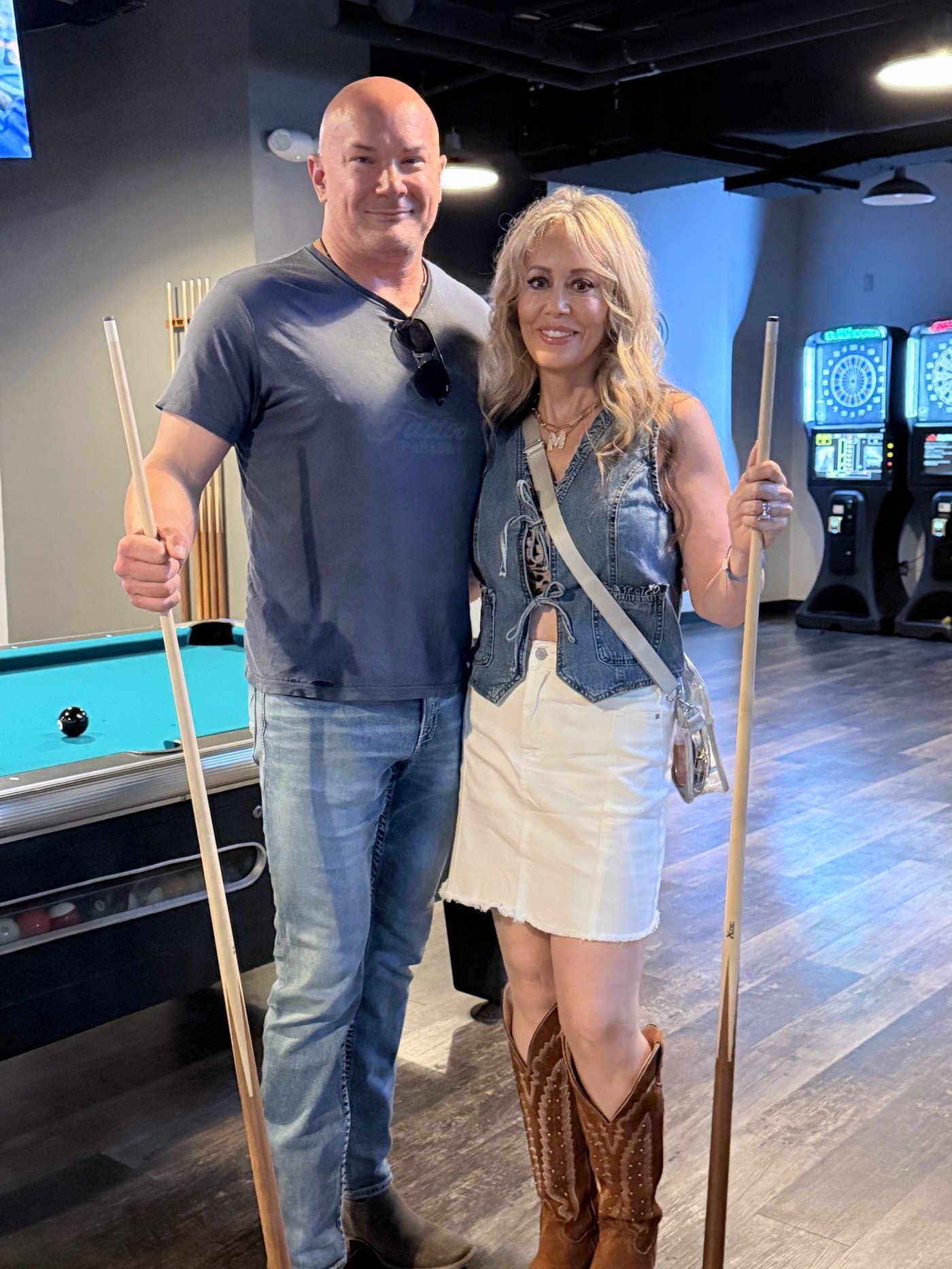 Bill Thomas with Michelle